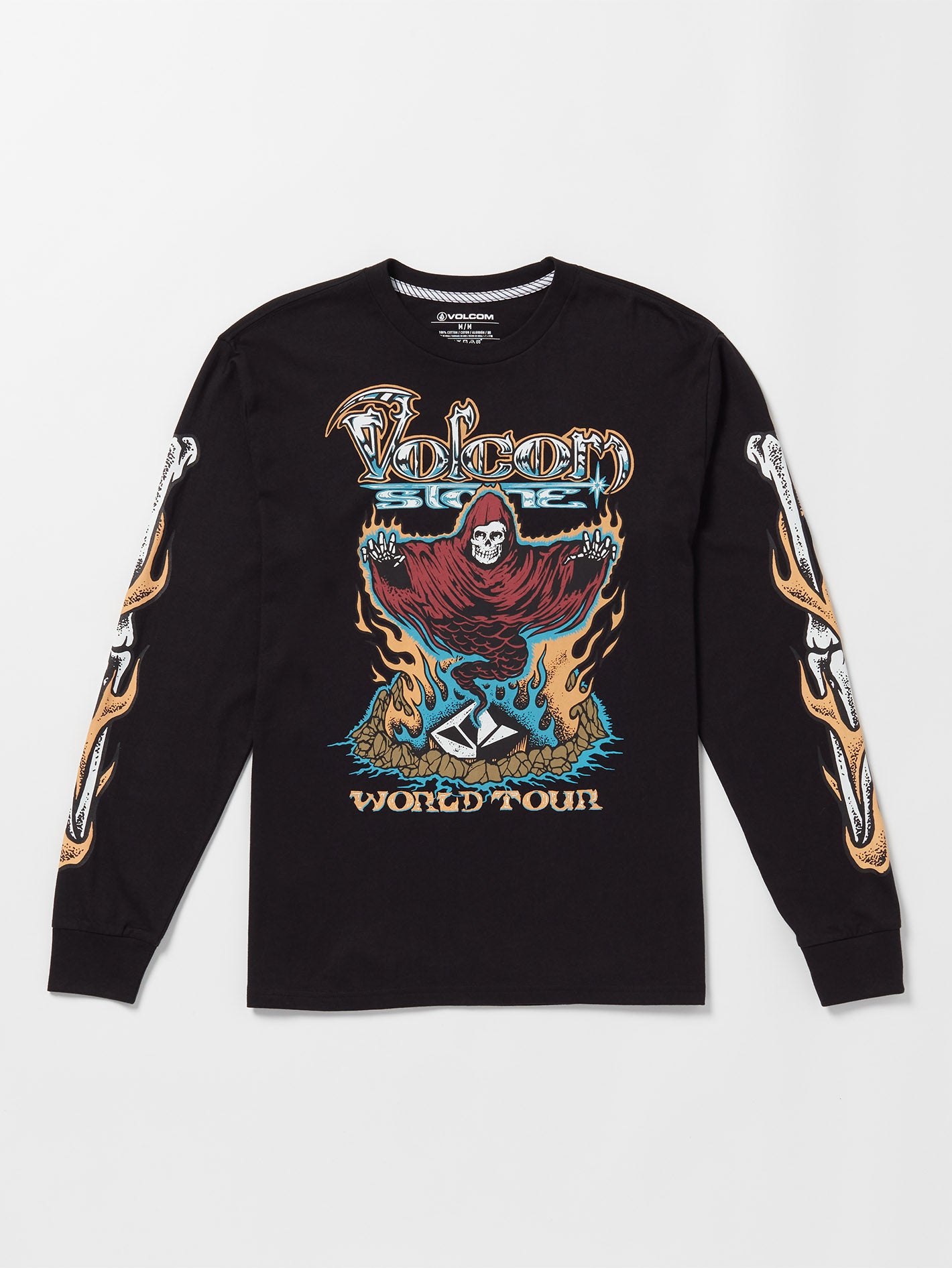 Stone Ghost T-shirt - BLACK - Men - Volcom EU – Volcom Europe