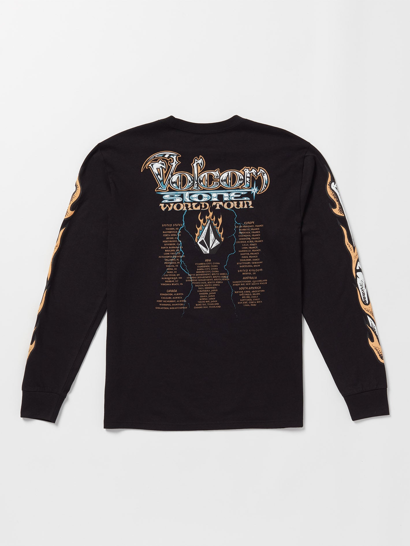 Stone Ghost T-shirt - BLACK - Men - Volcom EU – Volcom Europe