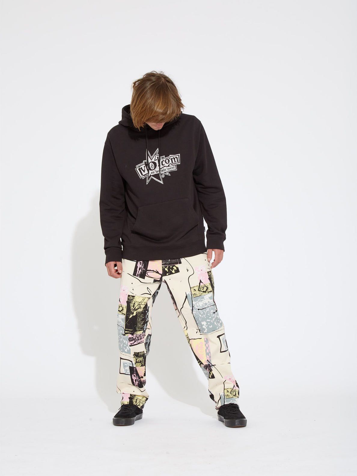 V Entertainment Hoodie - BLACK - Men - Volcom EU – Volcom Europe