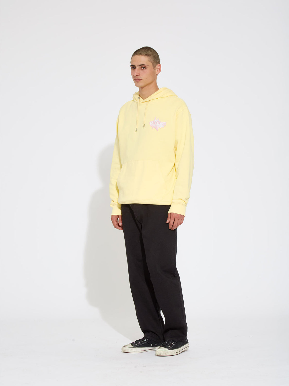 Volcom sales yellow hoodie