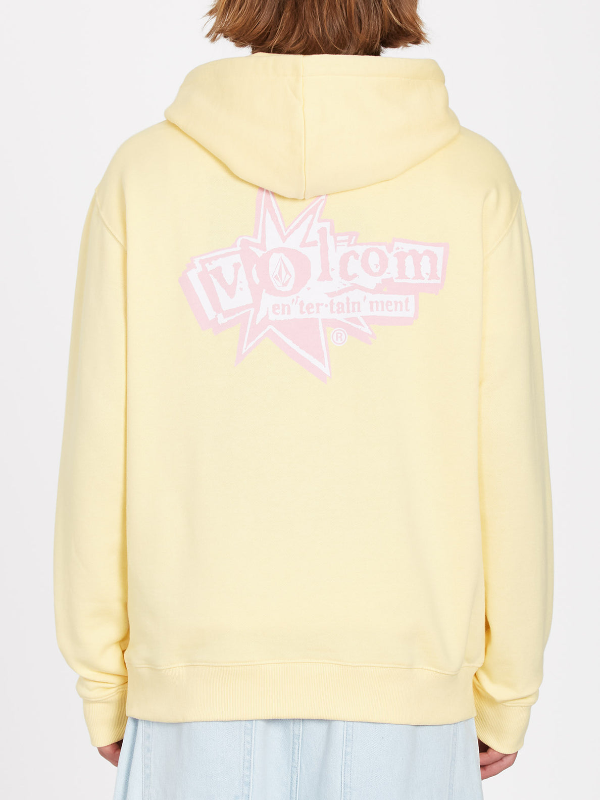 Yellow hot sale volcom hoodie