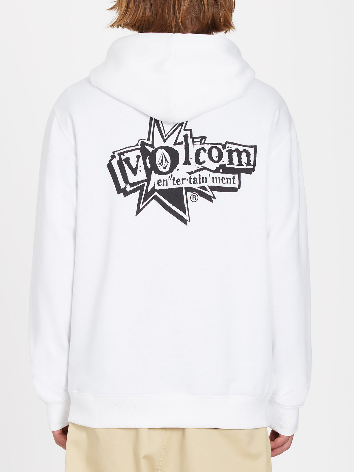 V Entertainment Hoodie - WHITE - Men - Volcom EU – Volcom Europe