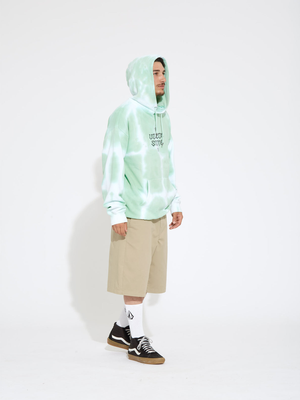 Mint green tie dye hoodie shop