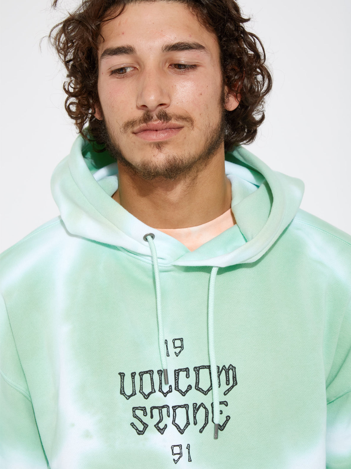 Trippin Dye Hoodie BOTTLE GREEN