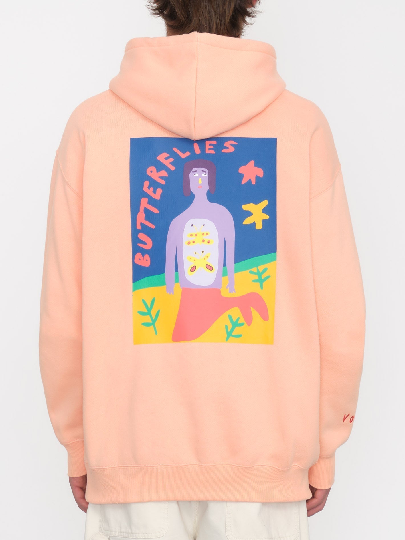 Arthur Longo 2 Hoodie - SALMON