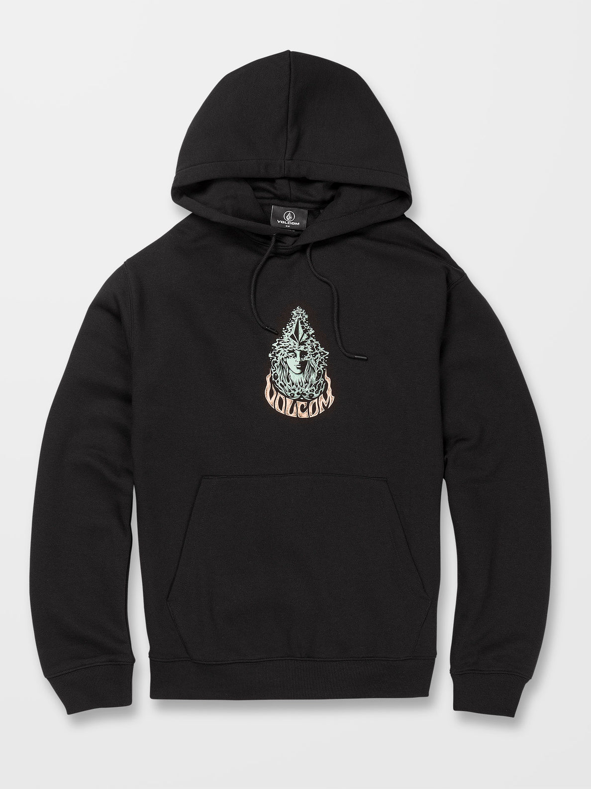 Strike Hoodie BLACK Men Volcom EU Volcom Europe