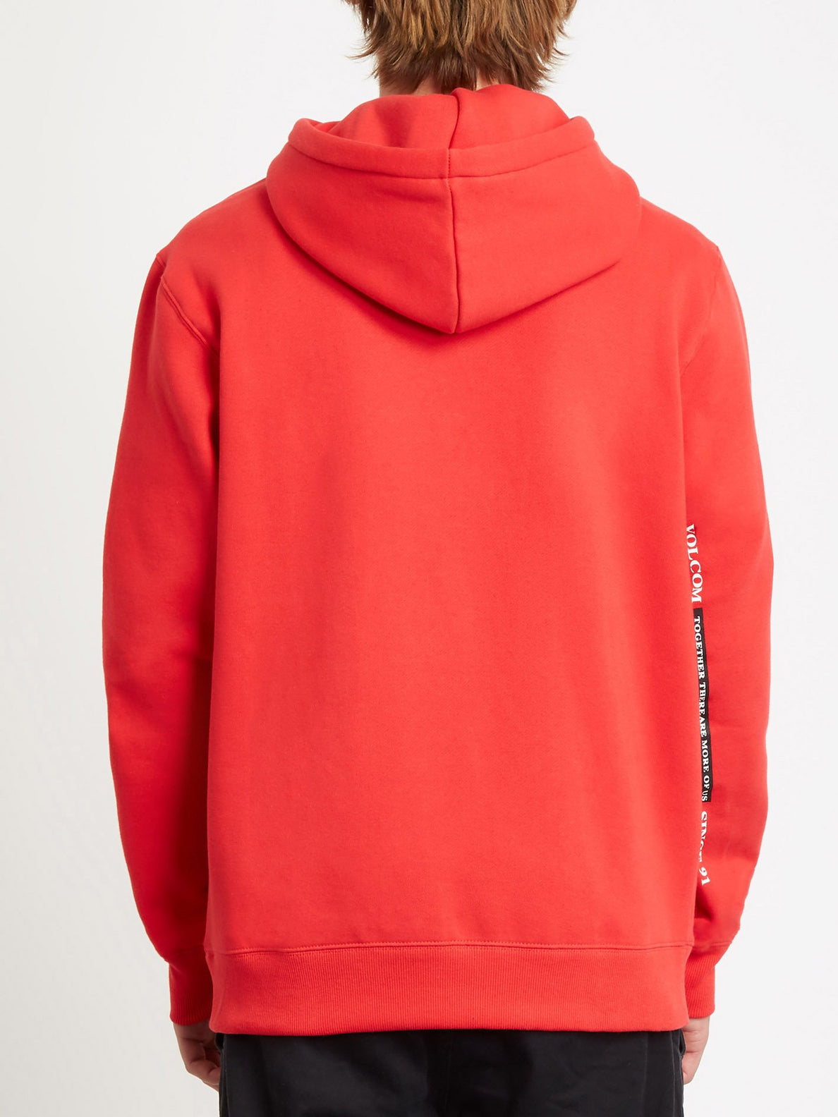 Volcom outlet red hoodie