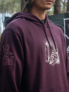 Vaderetro Hoodie - MULBERRY