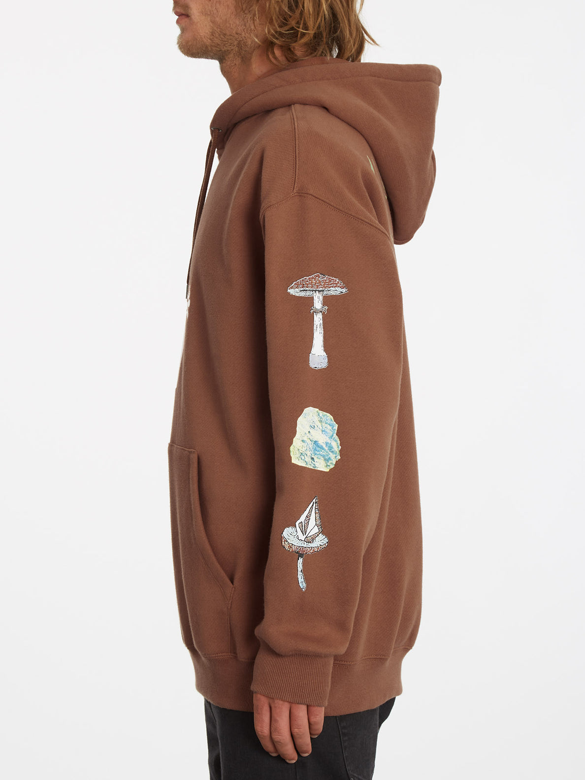 Chrissie Abbott X French Hoodie - MOCHA – Volcom Europe