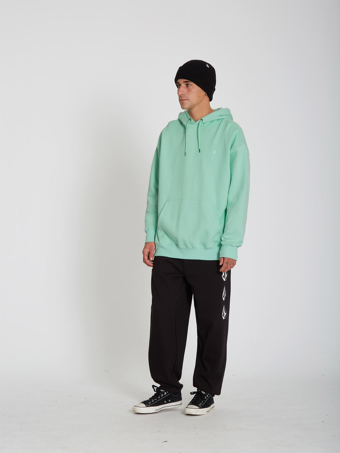 Single Stone Hoodie LICHEN GREEN Volcom Europe