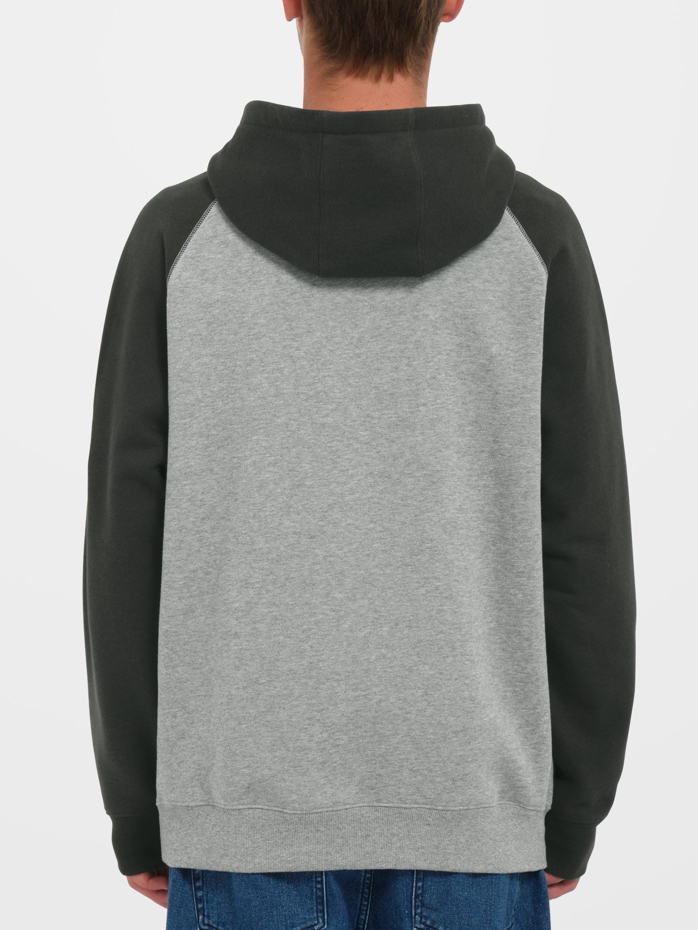 Volcom Men's Homak Pullover Hoodie - Slim Fit Cotton Blend Fleece - View #2