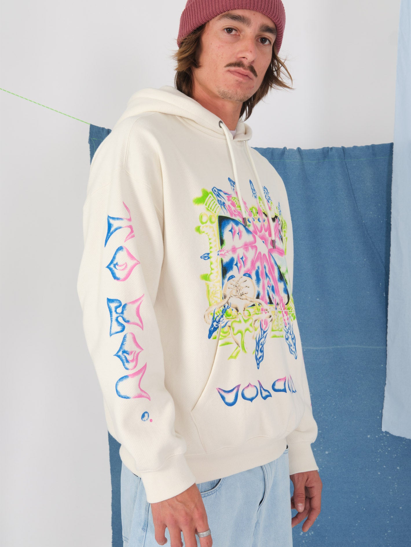 Sam Ryser Hoodie - OFF WHITE - Men - Volcom EUROPE – Volcom Europe