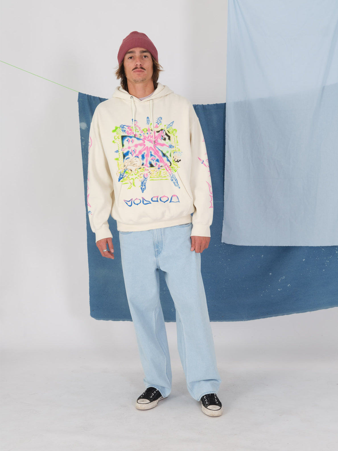 Sam Ryser Hoodie - OFF WHITE - Men - Volcom EUROPE – Volcom Europe