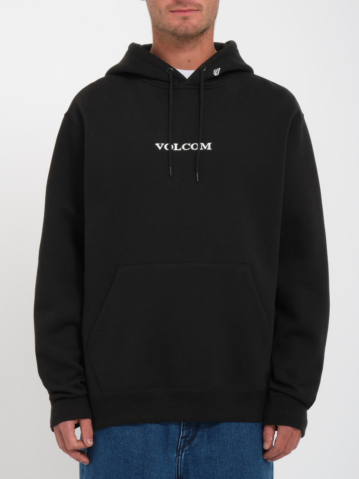 Volcom black shop hoodie