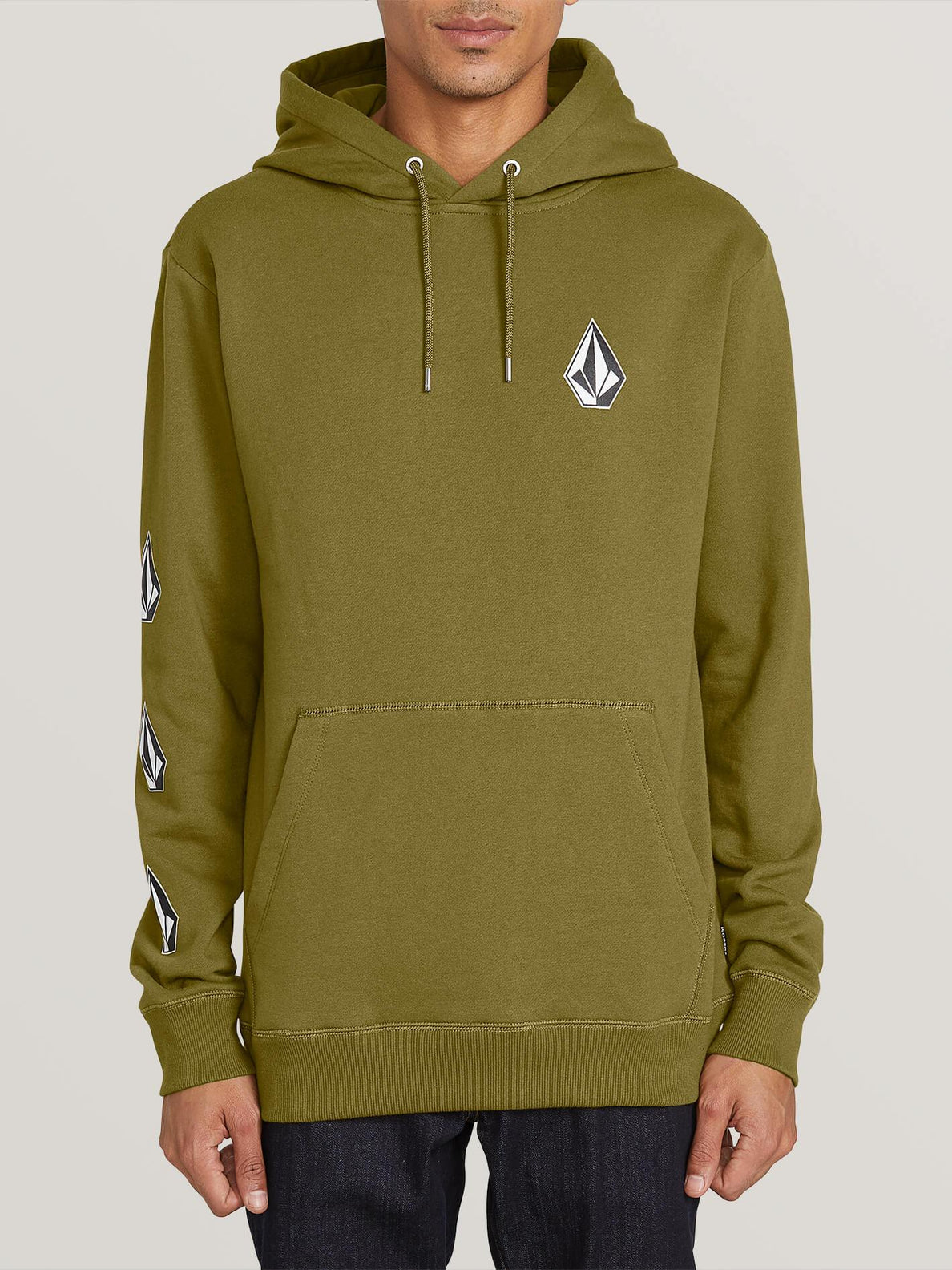 Deadly Stones Pullover Sonic Green Volcom Europe