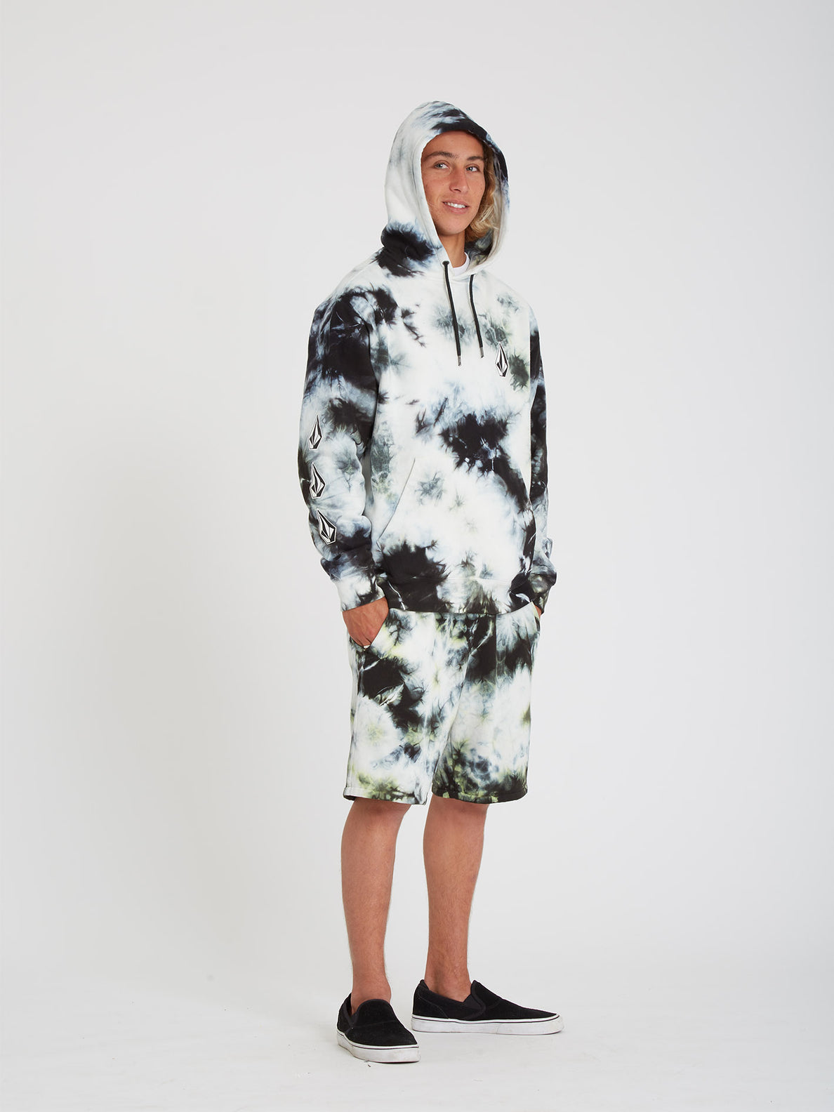 Bershka tie discount dye hoodie