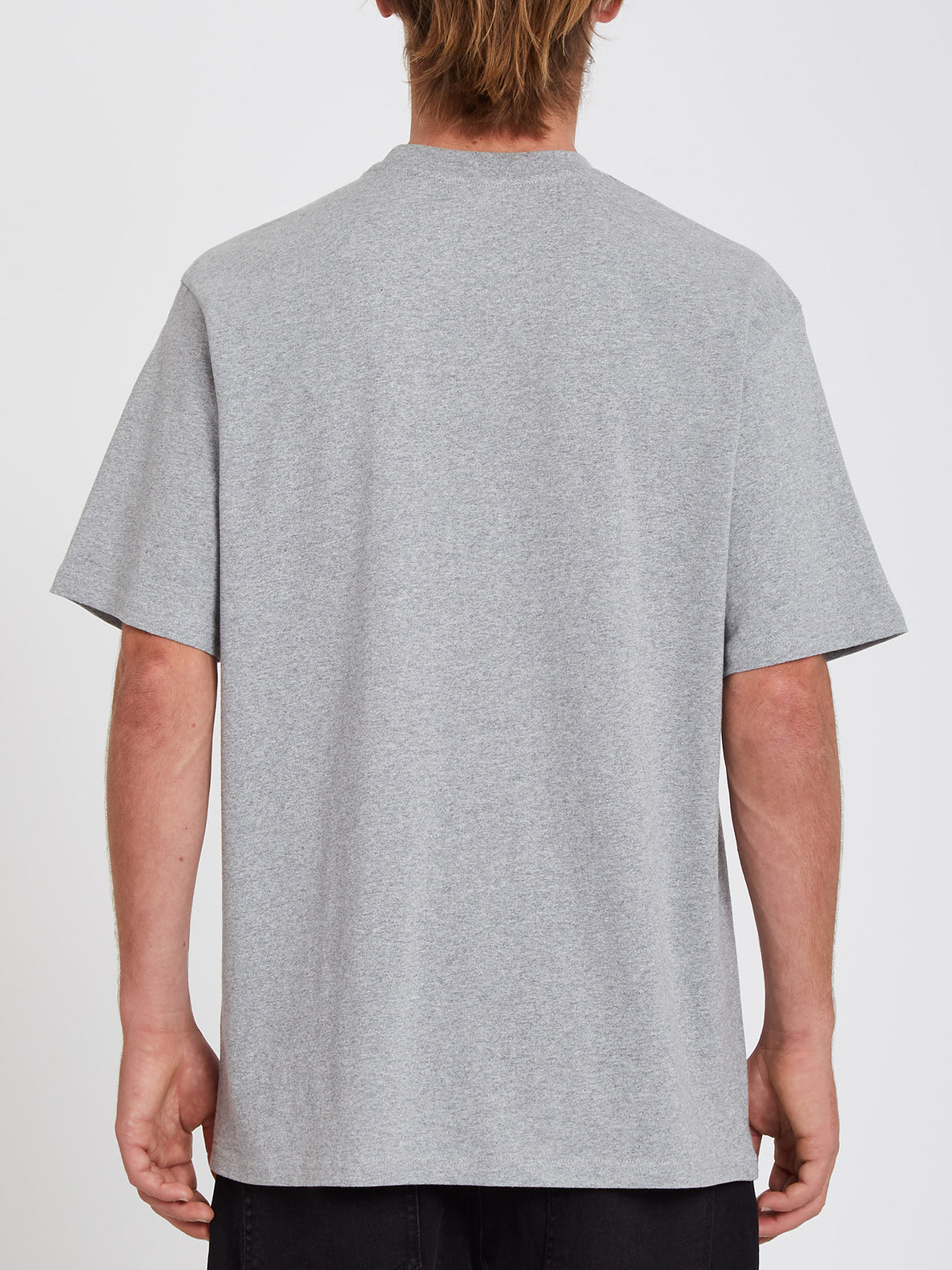 Hand Down T-shirt - HEATHER GREY (A4332112_HGR) [B]