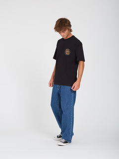 Acid Sun T-shirt - BLACK