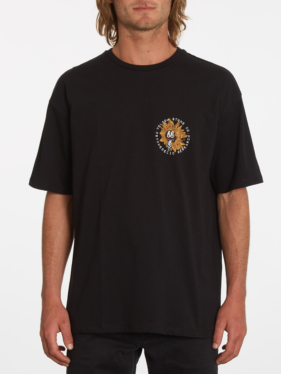 Acid Sun T-shirt - BLACK (A4332208_BLK) [B]