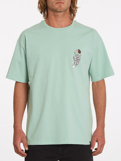 Stokstone T-shirt - LICHEN GREEN (A4332212_LCG) [B]