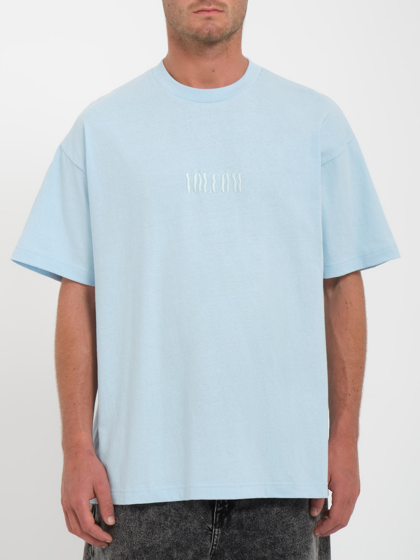 Ripple Stone T-shirt - MISTY BLUE