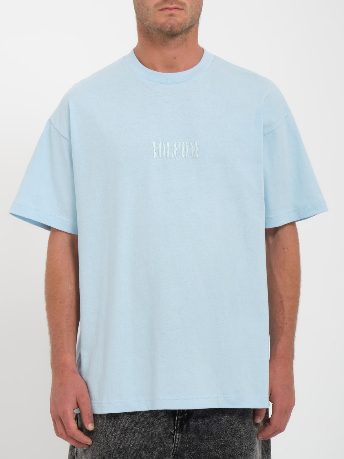 Ripple Stone T shirt MISTY BLUE Men Volcom EUROPE Volcom