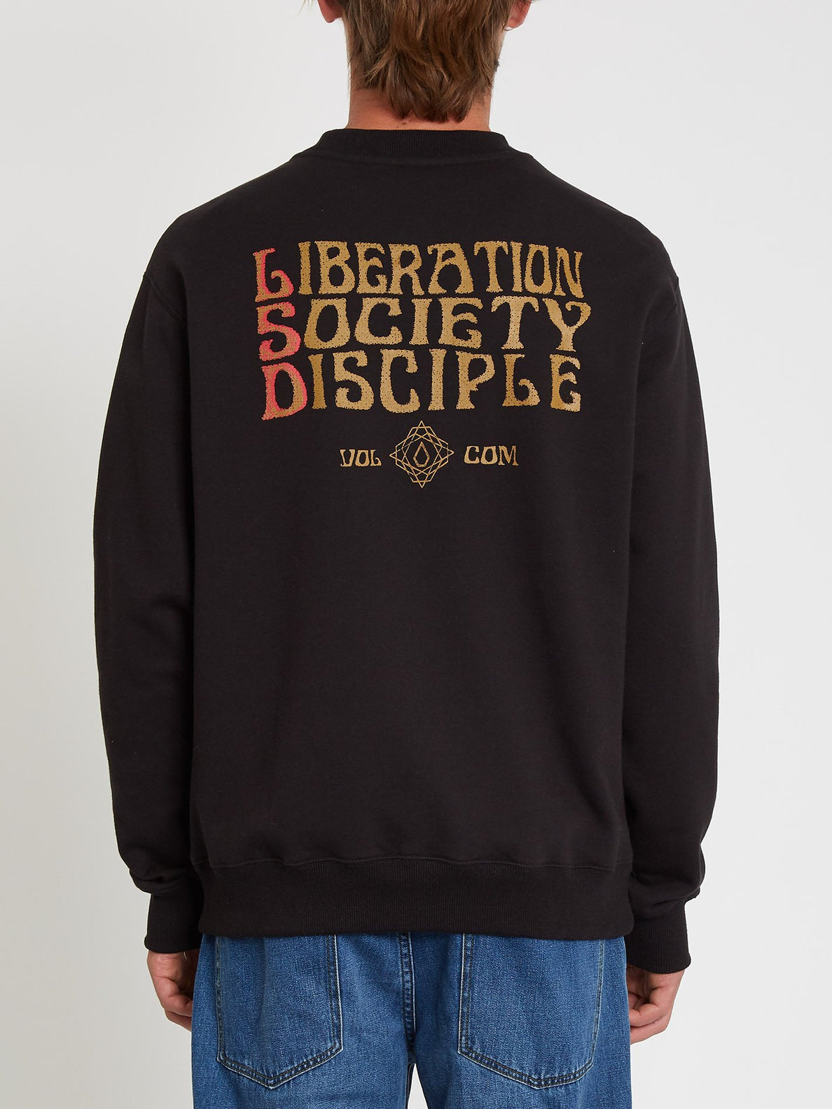 Supply Stone Sweatshirt Black Volcom Europe