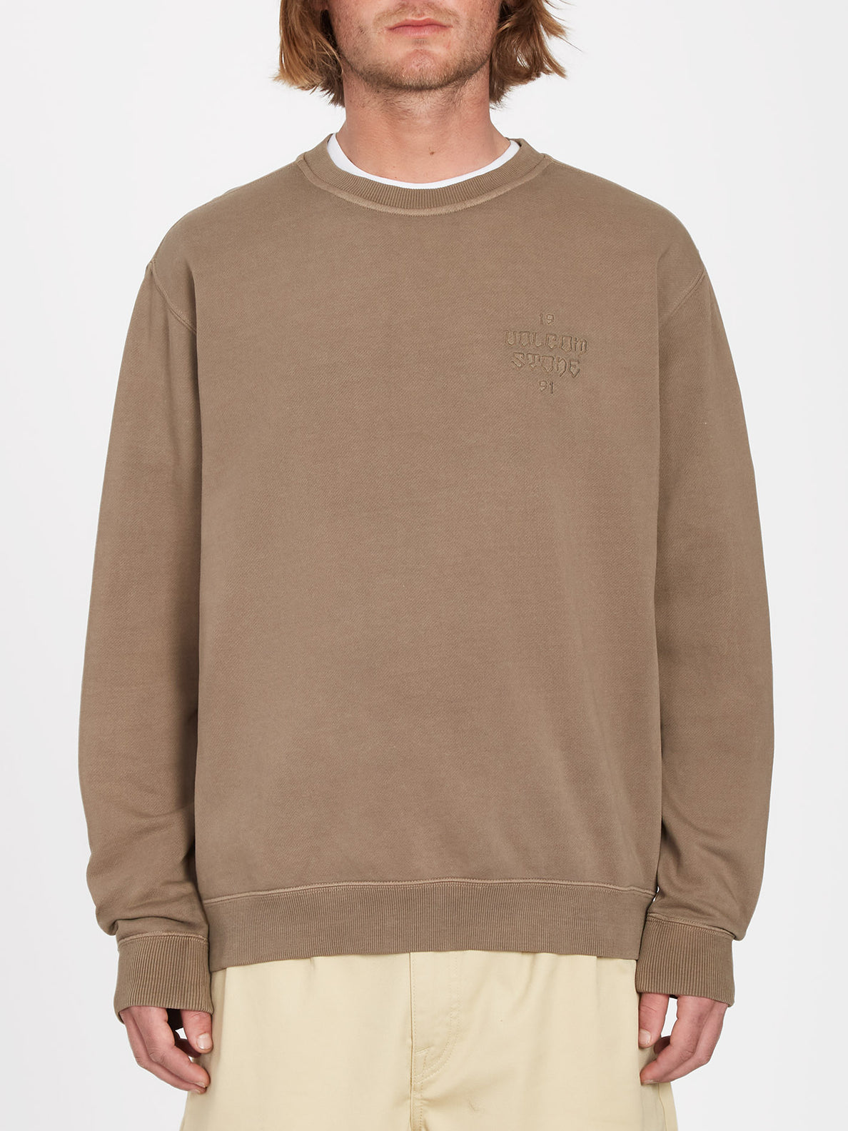 Compstone Sweatshirt - MUD (A4612300_MUD) [F]