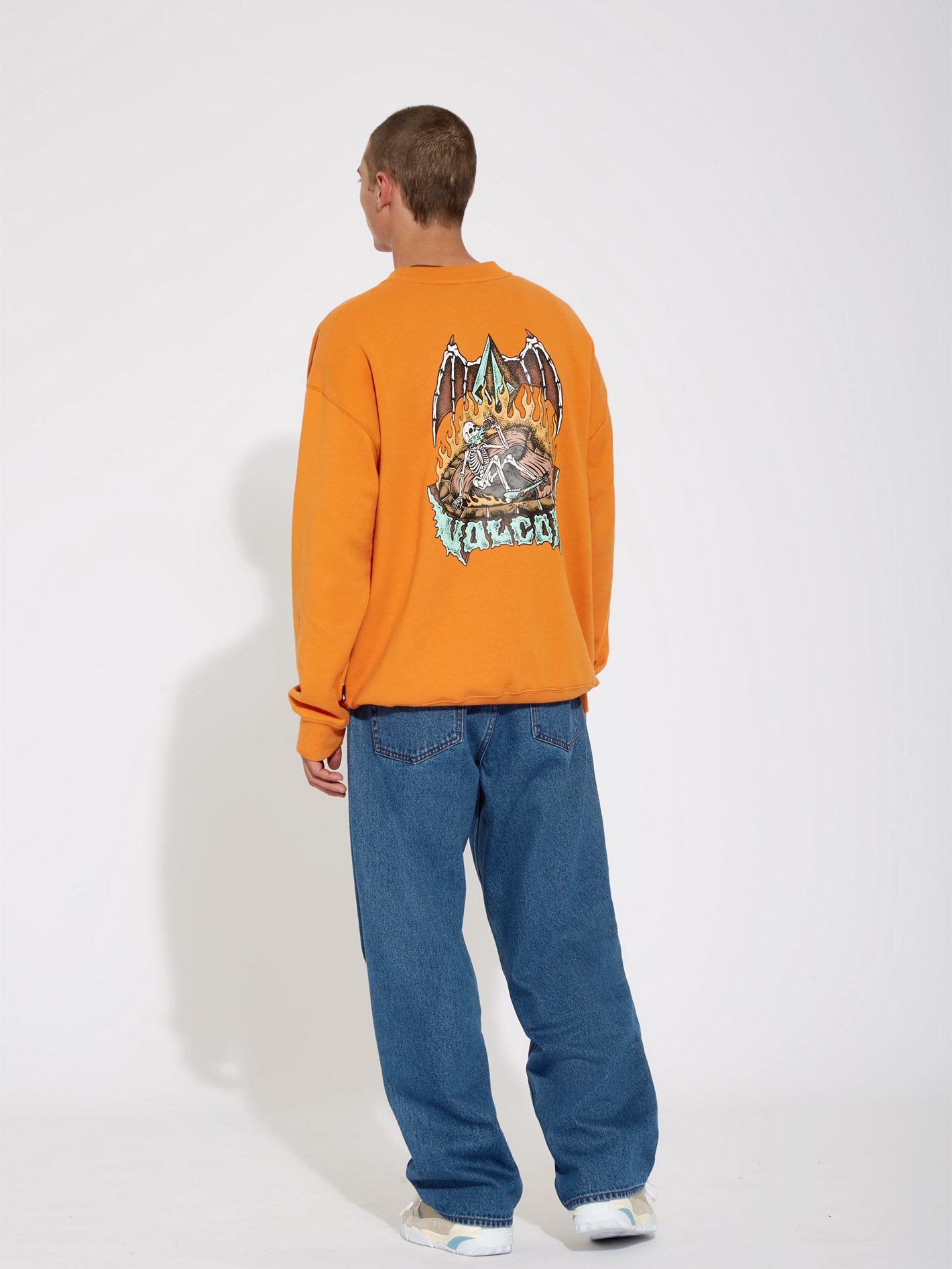 Nofing Sweatshirt - SAFFRON - Men - Volcom EU – Volcom Europe