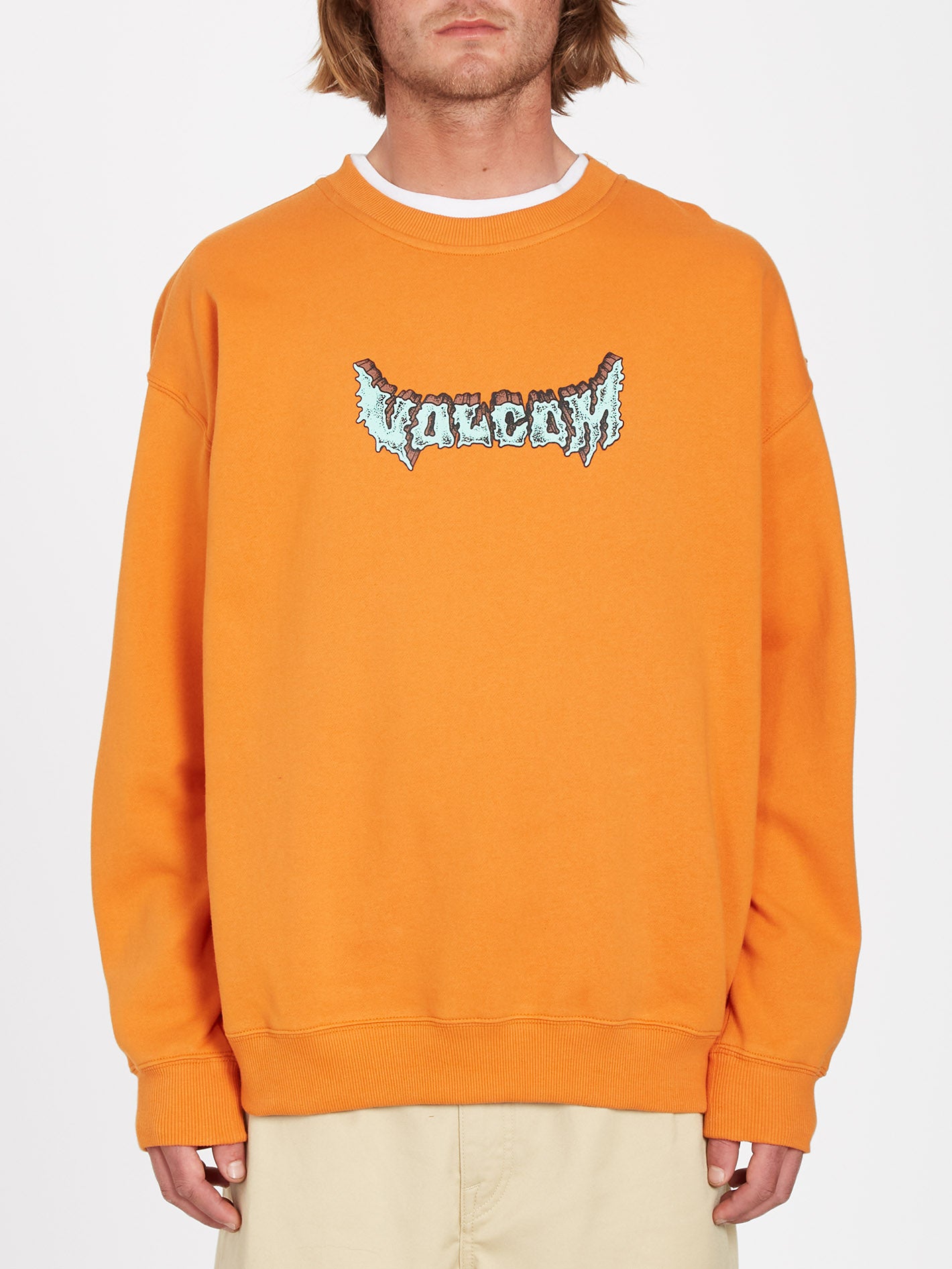 Nofing Sweatshirt - SAFFRON - Men - Volcom EU – Volcom Europe