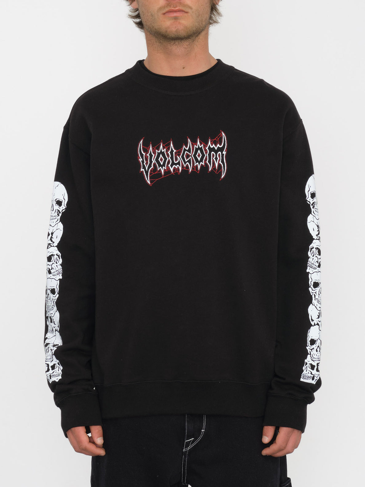Stone Lord Sweatshirt - BLACK - Men - Volcom EU – Volcom Europe