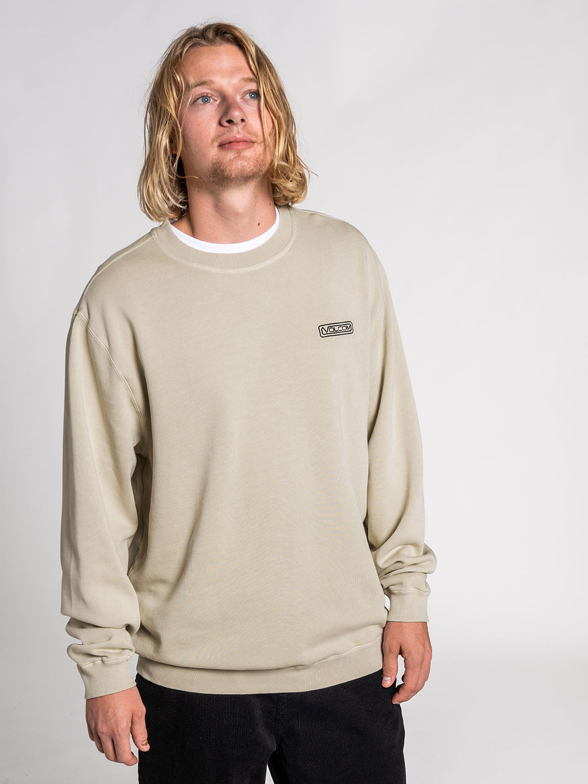 Backwall Sweatshirt - WHITECAP GREY