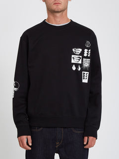 Catch 91 Sweatshirt - BLACK (A4632108_BLK) [F]