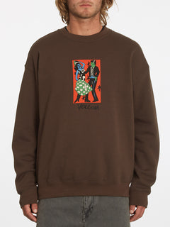 Bob Mollema Sweatshirt - DARK BROWN (A4632203_DBR) [9]