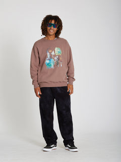 Chrissie Abbott X French Sweatshirt - DOESKIN (A4632205_DSN) [12]