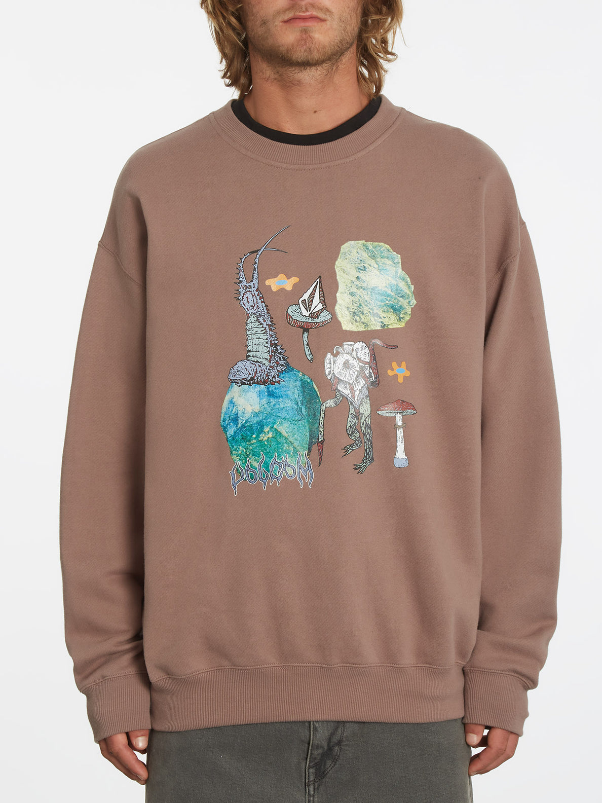 Chrissie Abbott X French Sweatshirt - DOESKIN (A4632205_DSN) [9]