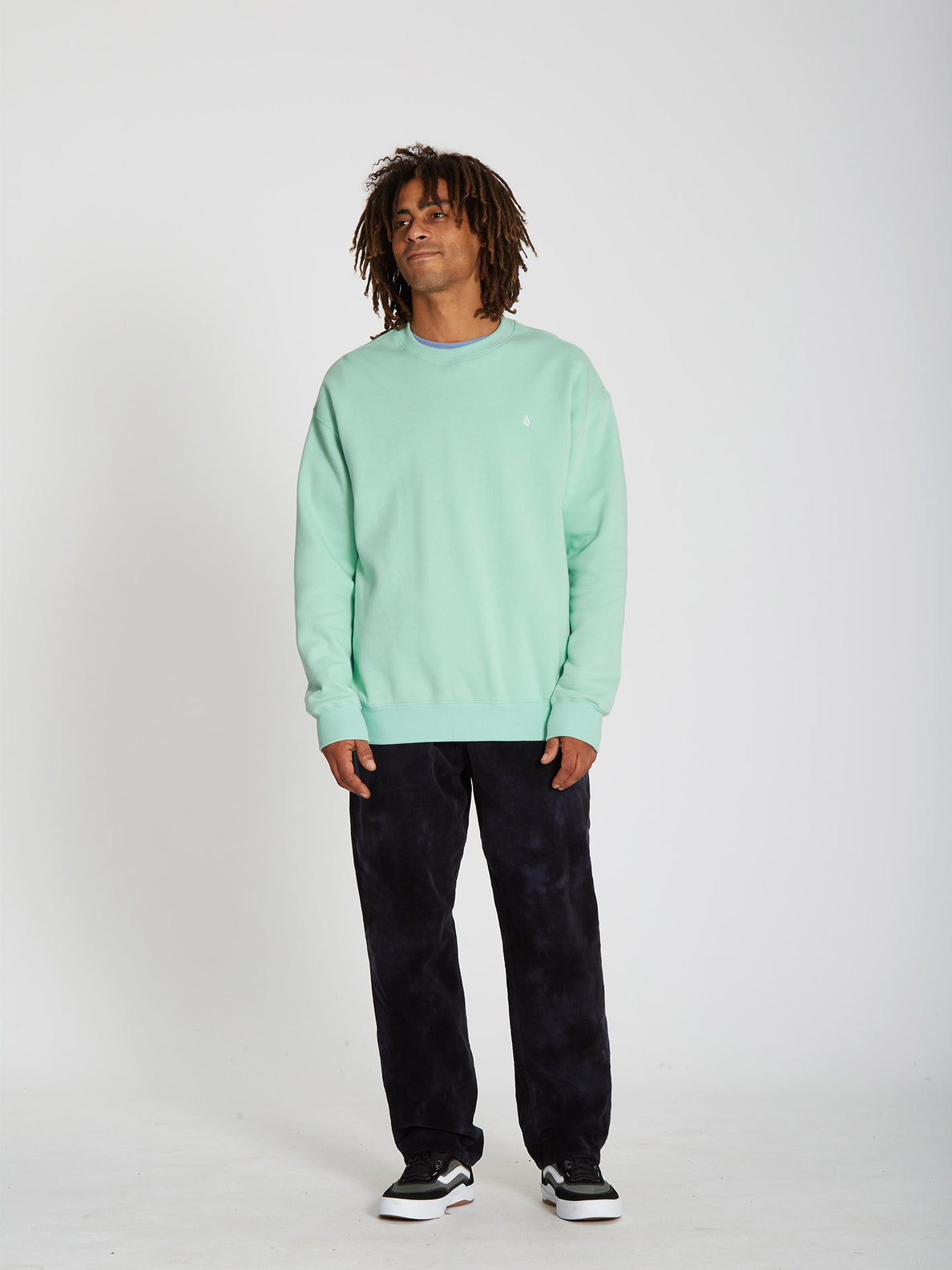 Single Stone Sweatshirt - LICHEN GREEN (A4632213_LCG) [12]