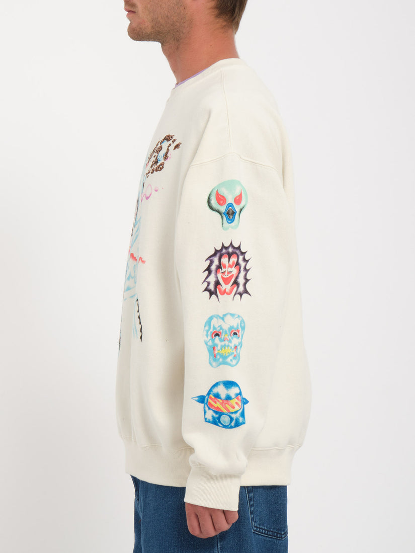 Volcom Sam Ryser Sam Ryser Sweatshirt - OFF WHITE - Men - Volcom EU – Volcom Europe