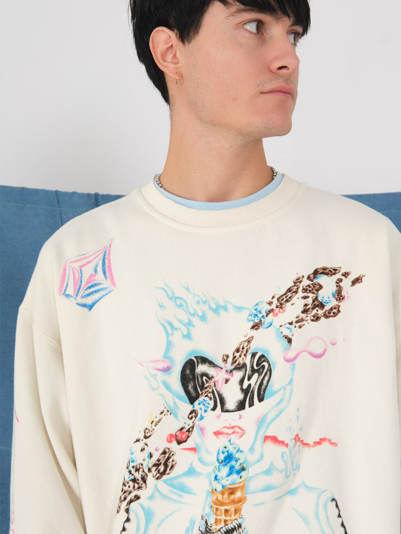 Volcom Sam Ryser Sam Ryser Sweatshirt - OFF WHITE - Men - Volcom EU – Volcom Europe