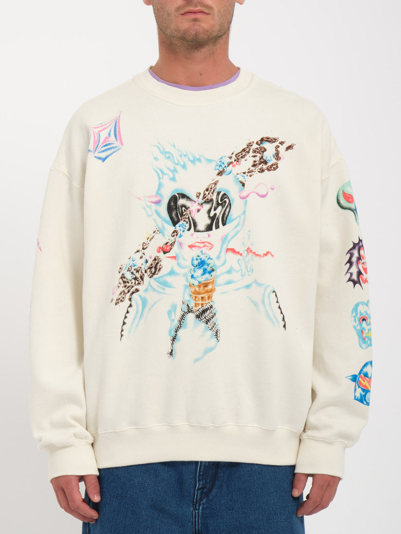 Volcom Sam Ryser Sam Ryser Sweatshirt - OFF WHITE - Men - Volcom EU – Volcom Europe