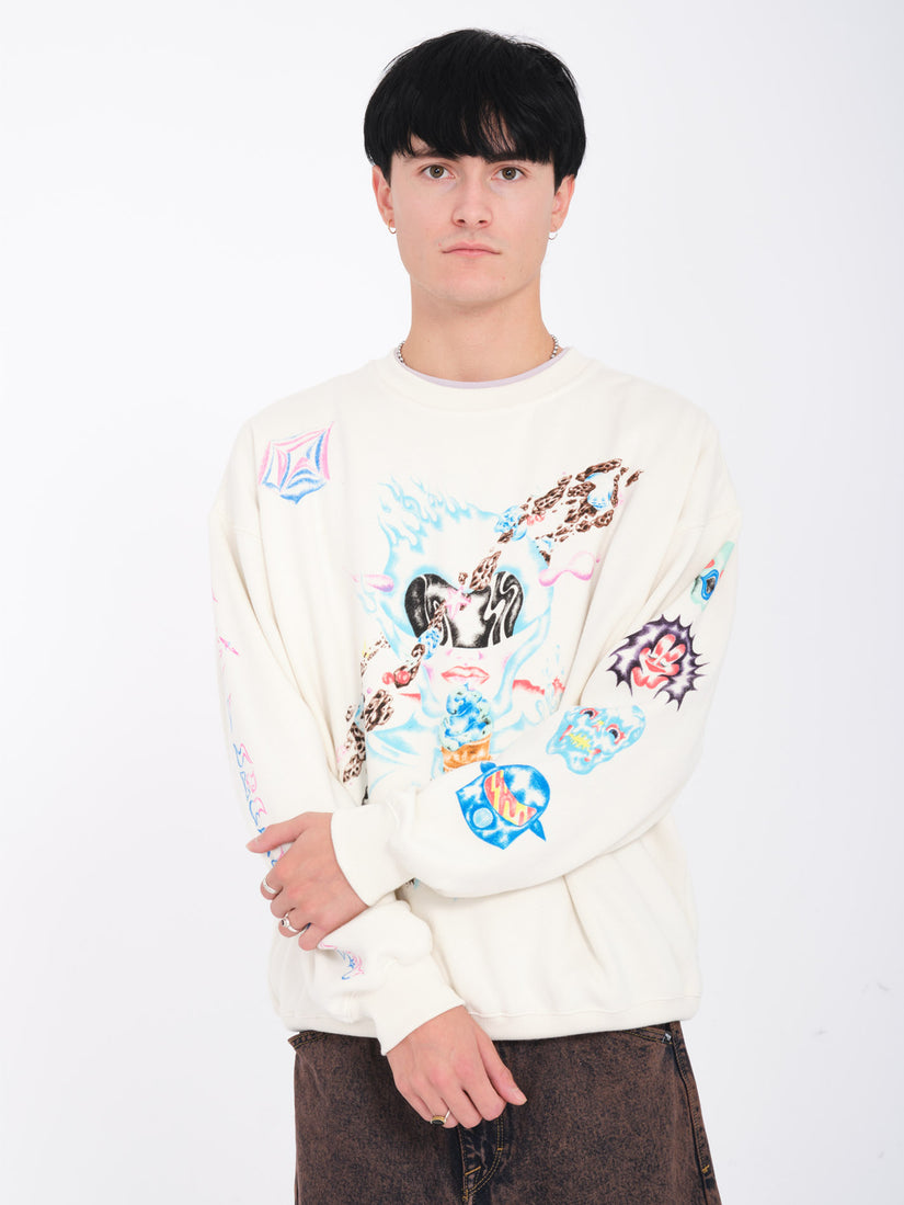 Volcom Sam Ryser Sam Ryser Sweatshirt - OFF WHITE - Men - Volcom EU – Volcom Europe
