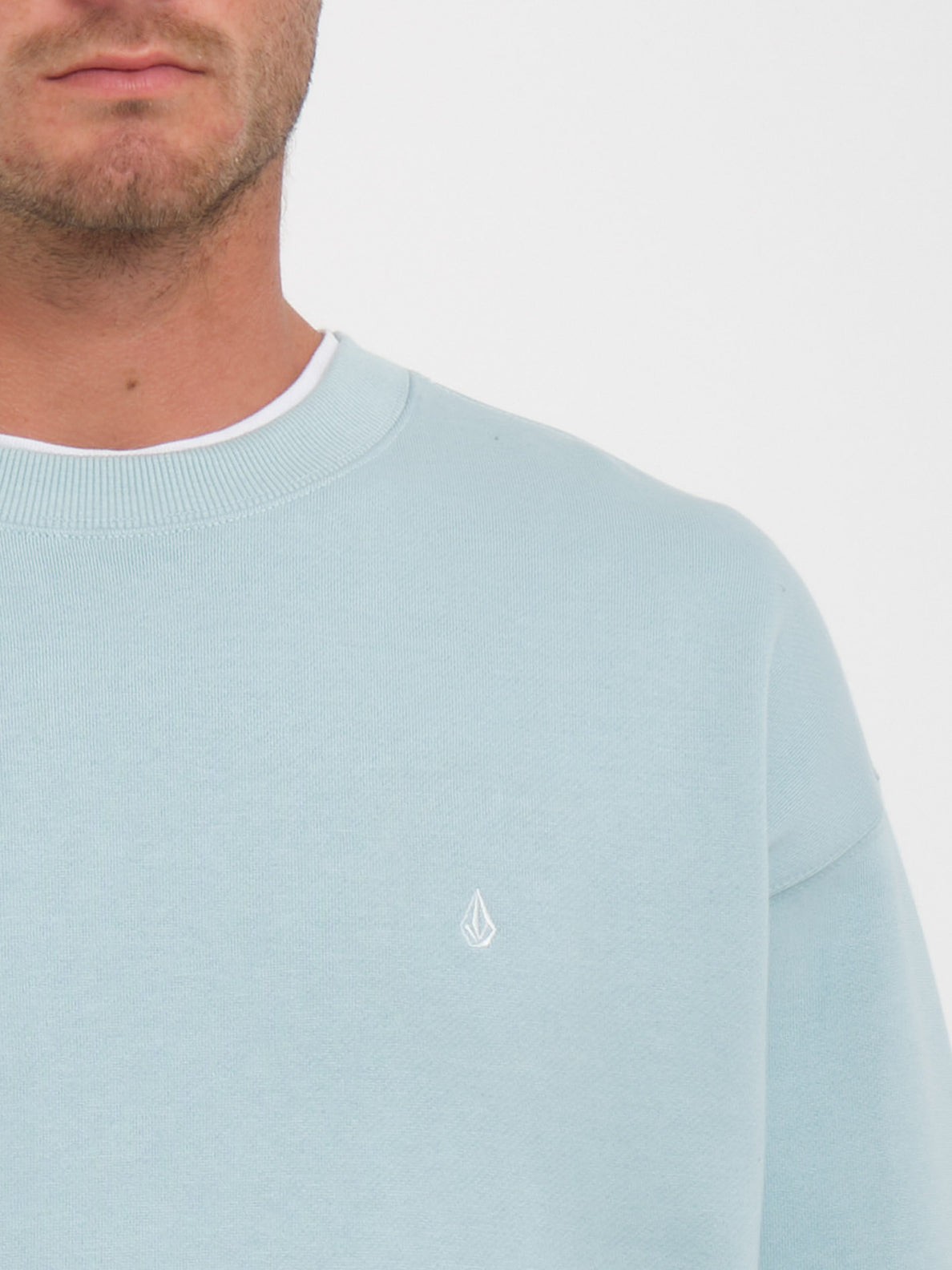 Single Stone Sweatshirt MISTY BLUE Men Volcom EUROPE