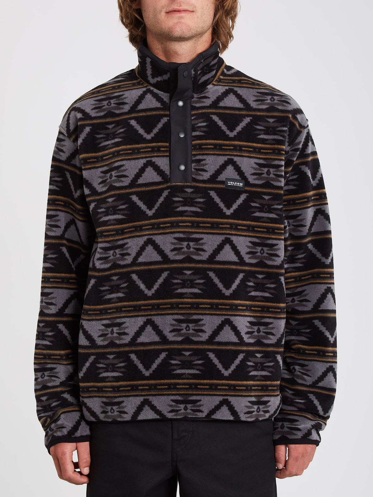 SWITCH CASE MOCK-NECK ZIP (A4642101_PRT) [1]