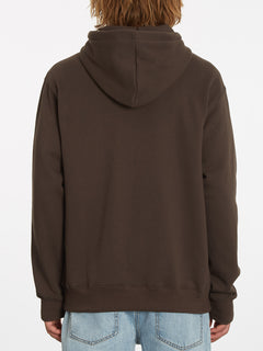 Single Stone Zip Hoodie - DARK BROWN (A4832205_DBR) [B]