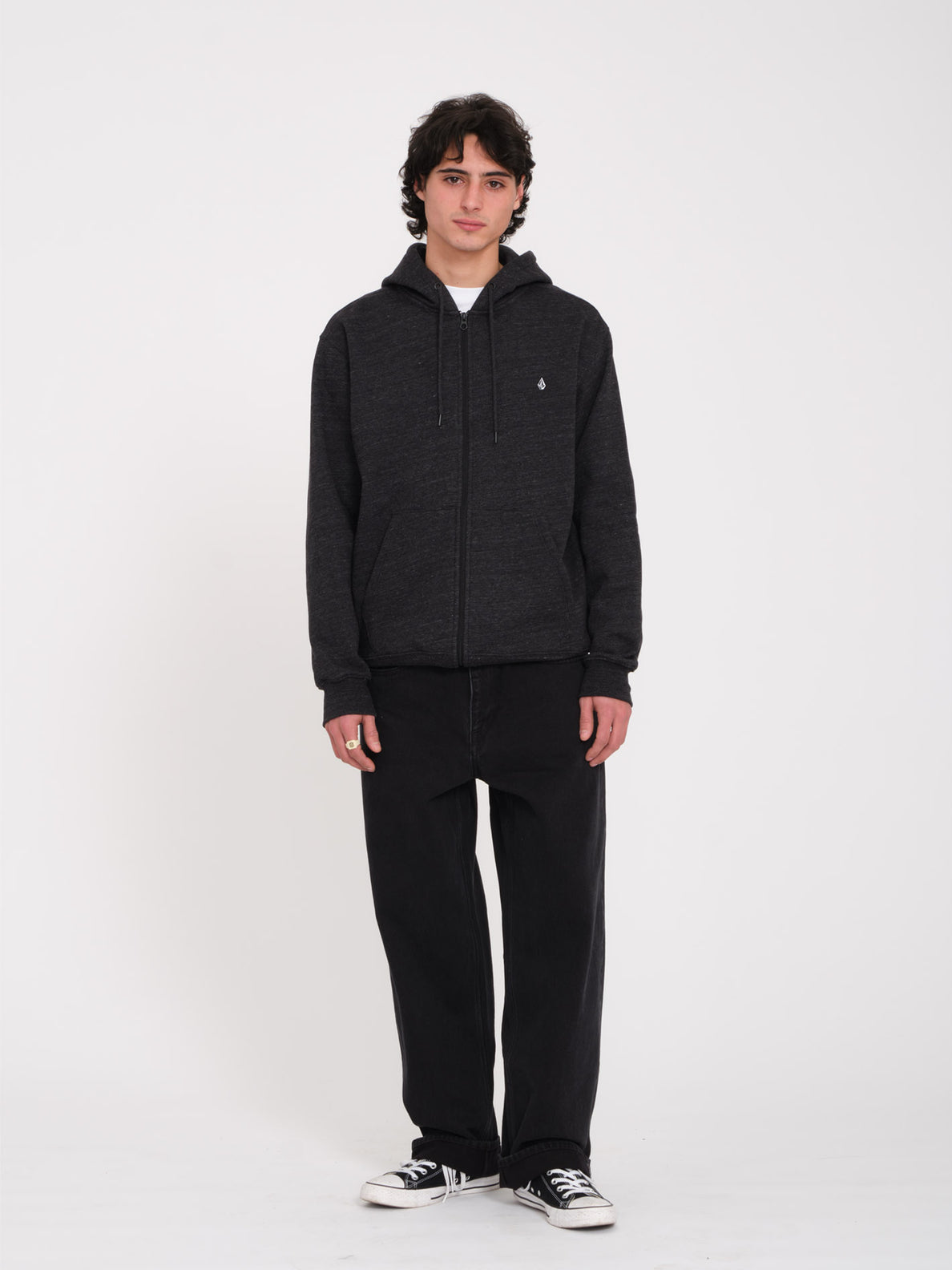 Volcom full zip hoodie top