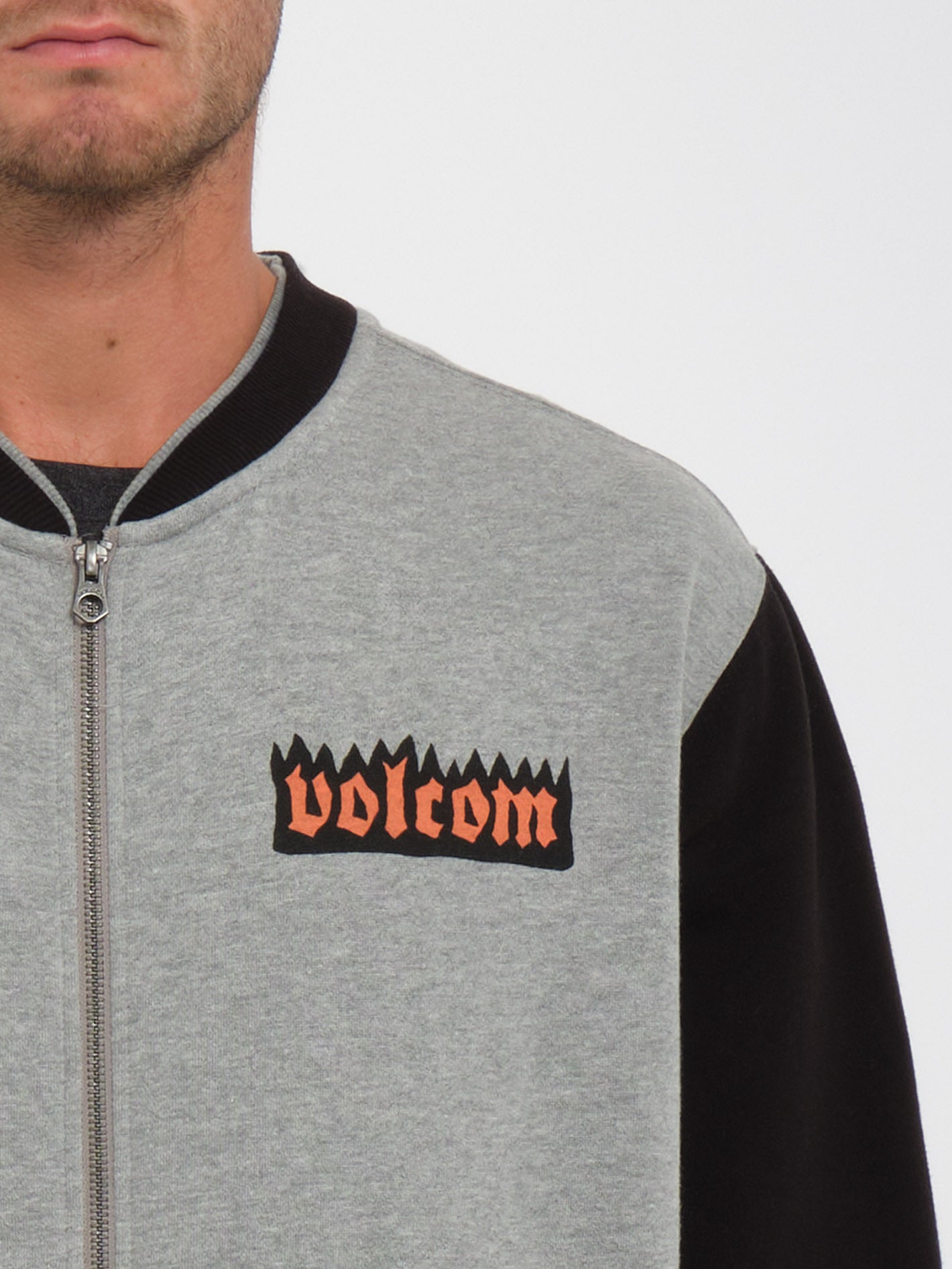 Nando Von Arb Zip Sweatshirt - HEATHER GREY - Men - Volcom EU