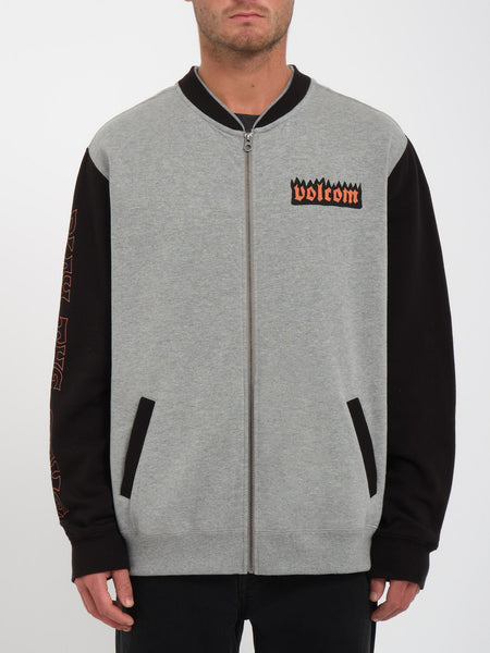 Nando Von Arb Zip Sweatshirt - HEATHER GREY - Men - Volcom EU