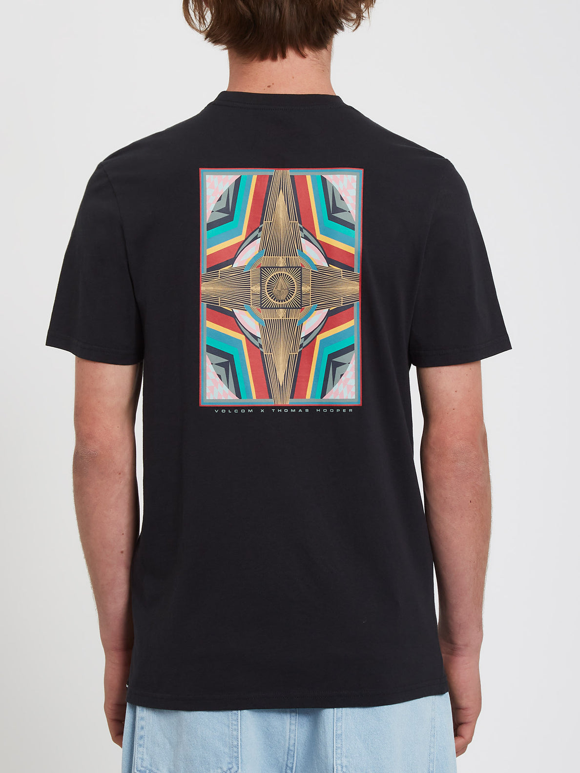 T HOOPER FA GLIMMER SS TEE (A5012209_BLK) [F]