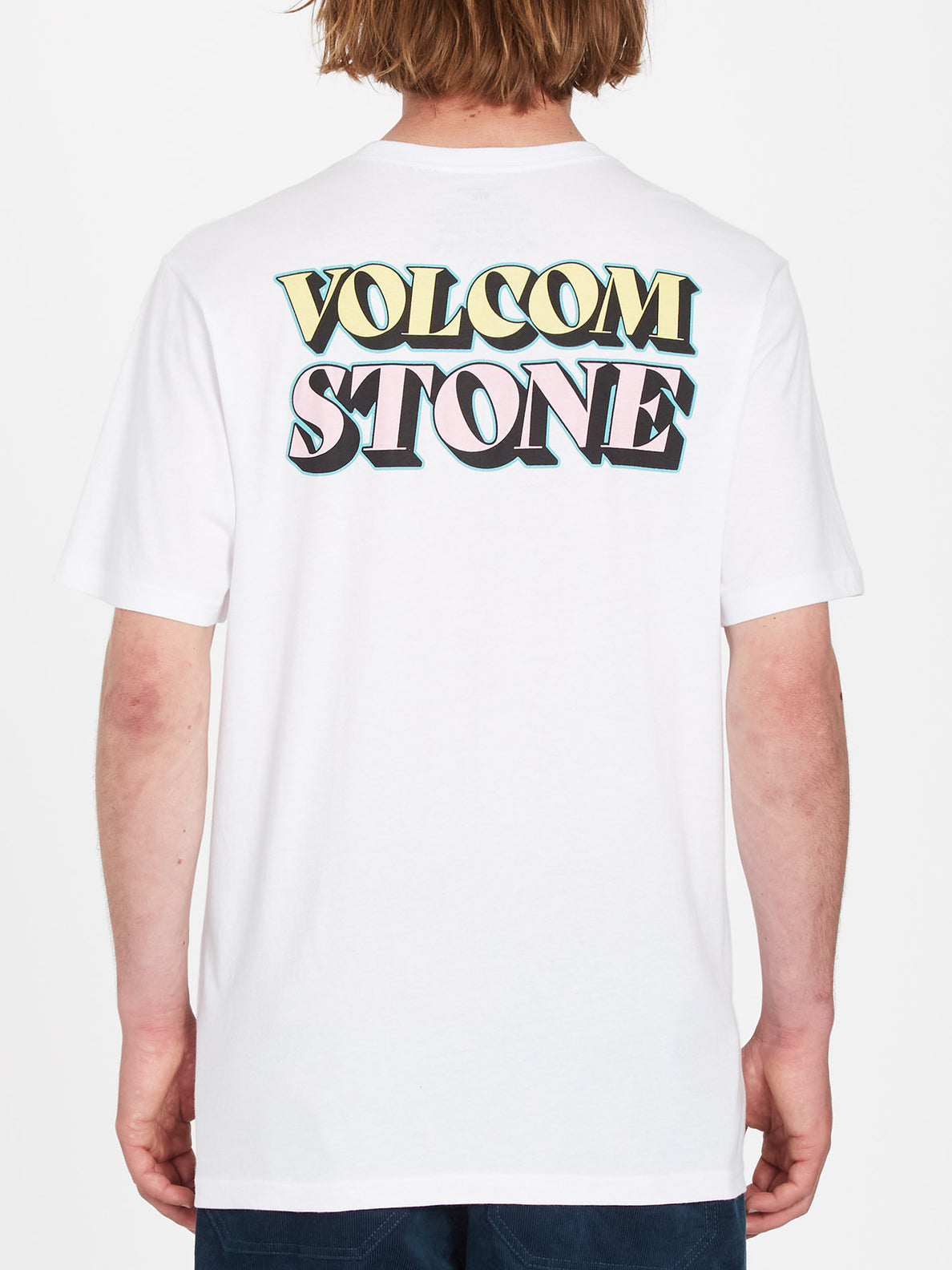 Stript T-shirt - WHITE (A5012311_WHT) [F]