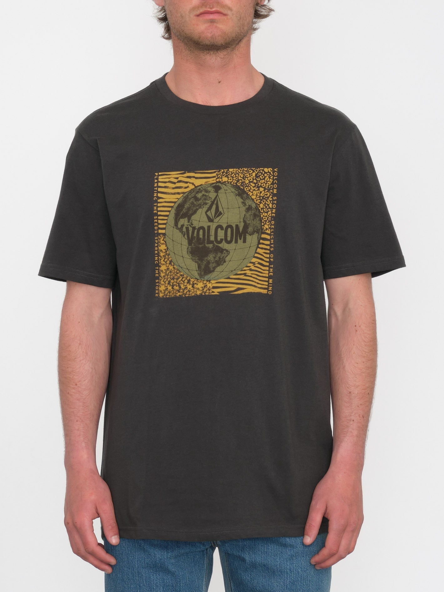 Earthtrippin T-shirt - STEALTH